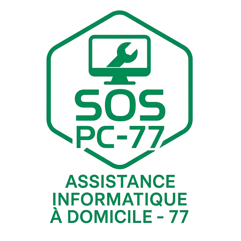 Logo SOS PC 77